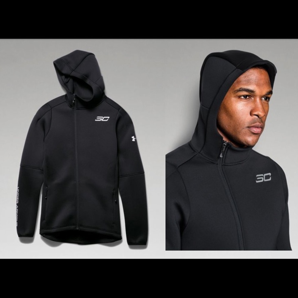 Under Armour SC30 Curry Space Floor Jacket, Size Large